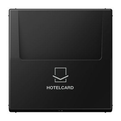 JUNG LS590CARDSWM, key card holder with centre plate, 4011377205093