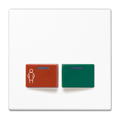 JUNG LS642B-1WW, Cover plate for Ackermann, 4011377942202