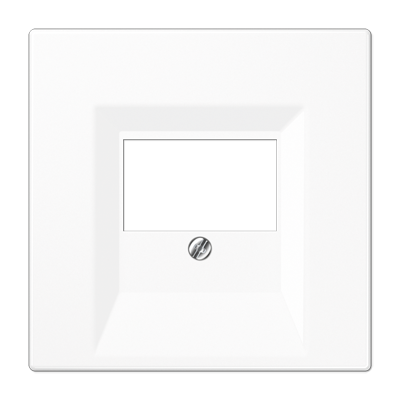 JUNG LS969TWW, centre plate for TAE-socket, 4011377110304