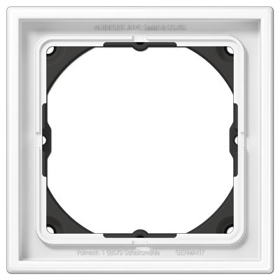 JUNG LS981HBFWW, frame 1-gang LS 990 28mm elevated, 4011377207783