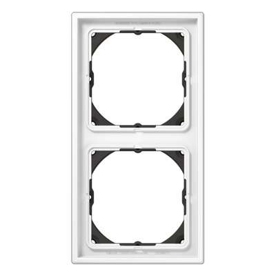 JUNG LS982HBFWW, frame 2-gang LS 990 28mm elevated, 4011377207790