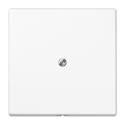 JUNG LS990AWW, cable outlet w.centre plate and insert, 4011377091252