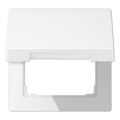 JUNG LS990BFKLWWM, Hinged lid with spring, 4011377188891