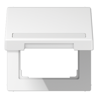 JUNG LS990BFNAKLWW, hinged lid with inscription field, 4011377150669