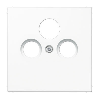 JUNG LS990SATWW, centre plate TV-SAT, 4011377471504
