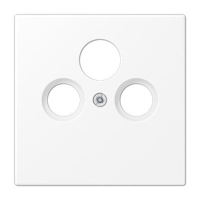 JUNG LS990SATWWM, centre plate TV-SAT, 4011377192218