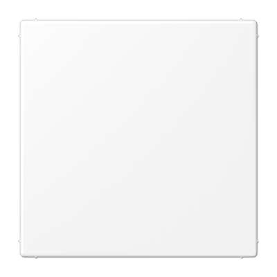 JUNG LS994BWWMPL, Blank centre plate, 4011377188907