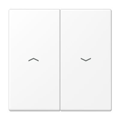 JUNG LS995PWWM, 2-gang rocker, 4011377186989