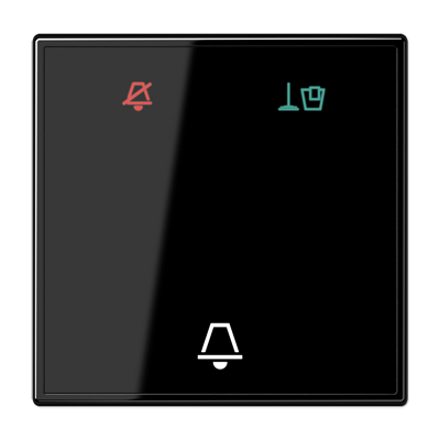 JUNG LSCUKO6MSW, Hotel 1-gang rocker glass, corridor unit, 4011377166219
