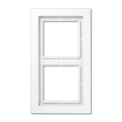 JUNG LSD982BFWW, 2-gang frame, 4011377045286