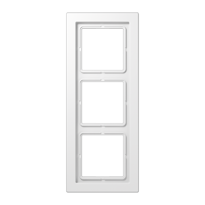 JUNG LSD983BFWW, 3-gang frame, 4011377045293