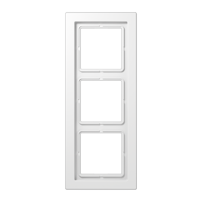 JUNG LSD983WW, 3-gang frame, 4011377030718