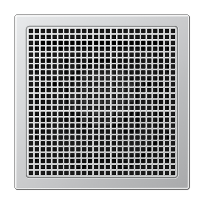 JUNG LSMAL4, loudspeaker module aluminium, 4011377050433