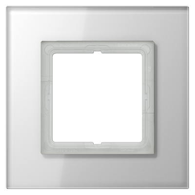 JUNG LSP981GLWW, 1-gang frame, 4011377069626