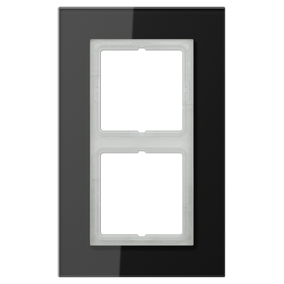 JUNG LSP982GLSW, 2-gang frame, 4011377069572