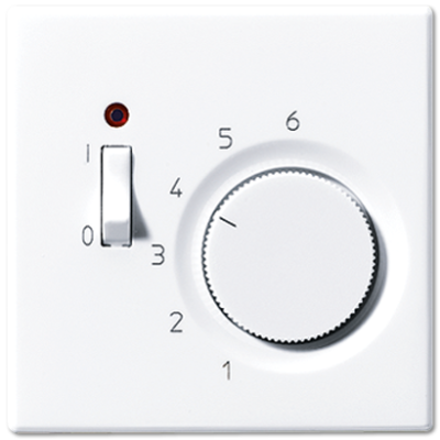 JUNG LSTR231PLWW, centre plate for room thermostat insert, 4011377832404