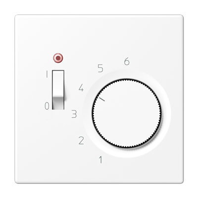 JUNG LSTR231PLWWM, centre plate for room thermostat insert, 4011377204720