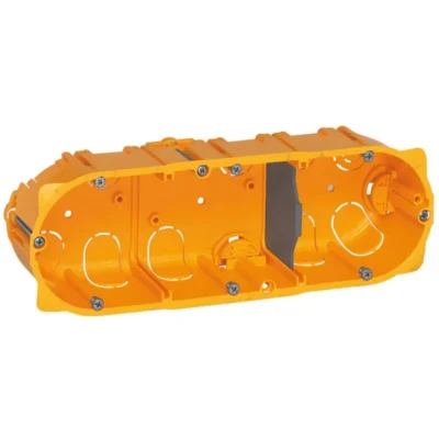 Legrand 080053, BOX DRY-PART 3GANG DEPTH 50MM, 3245060800536