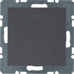 Berker 10091606, Blank plate with C/plate - B ant, 4011334219491