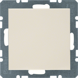 Berker 10098982, BLANK PLATE B.1 PW, 4011334276807