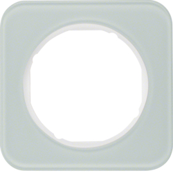 Berker 10112109, RA 1-F R.1 GLAS P-W, 4011334392415