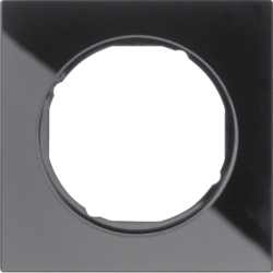 Berker 10112216, RA 1-F R.3 GLAS SCHW, 4011334392989