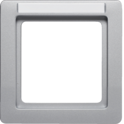 Berker 10116014, Frame 1gang with labelling field, 4011334442622