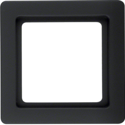 Berker 10116086, Frame, Anthracite Velvety, Lacquered 1-G, 4011334379119