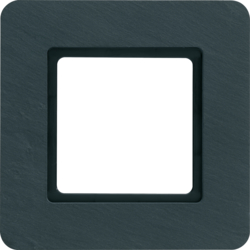 Berker 10116130, Frame 1g Q.7 anth. slate for illumination, 4011334502371