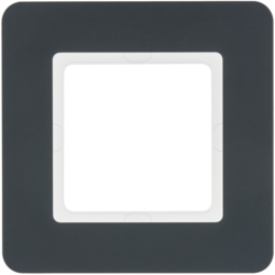 Berker 10116186, Frame 1gang, Q.7, anthracite velvety, 4011334481058