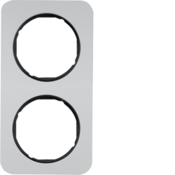 Berker 10122184, RA 2-F R.1 ALU SCHW, 4011334392651