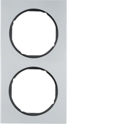 Berker 10122284, RA 2-F R.3 ALU SCHW, 4011334393160