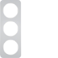 Berker 10132174, RA 3-F R.1 ALU P-W, 4011334392750