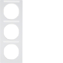 Berker 10132269, RA 3-F M BSF SENK R.X P-W, 4011334393276