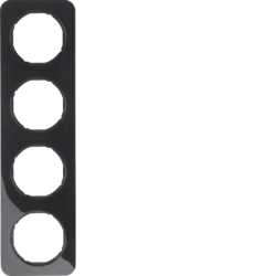 Berker 10142145, RA 4-F R.1 SCHW, 4011334392835