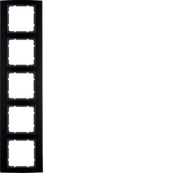 Berker 10153005, RA 5F B.3 SCHW MATT ELOXIERT, 4011334371649