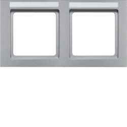 Berker 10226094, RA 2F WAAG M BSF Q.3 ALU LACK, 4011334442790