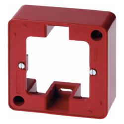 Berker 10290062, Frame Surface Mount, Red 1-Gang, 4011334186861