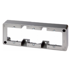 Berker 10316086, Frame Surface Mount, Anthracite 3-Gang, 4011334386148