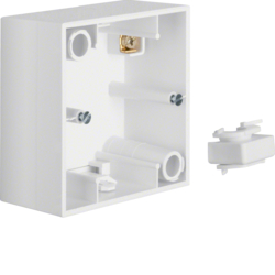 Berker 10418989, S.1 Surface Box 1-gang P/White Glossy, 4011334278948