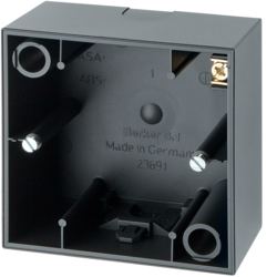Berker 10419949, S.1 Surface Box 1-gang Anthracite Matt, 4011334360476