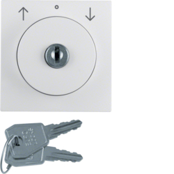 Berker 1083190900, C p lock key sw bl S.1/B.3/B.7 pol wh, 4011334507734