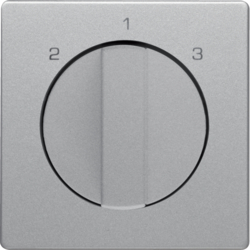 Berker 1084608400, C p rot knb 3-s sw, Q.1/Q.3, al vel, lac, 4011334507864