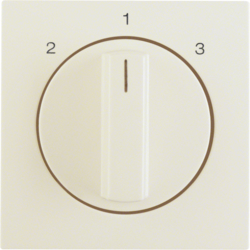 Berker 1084898200, C p rot knob 3-s sw, S.1/B.3/B.7 white g, 4011334507895