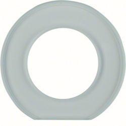 Berker 109200, Serie Glas End Frame, Clear Glossy, 4011334387268