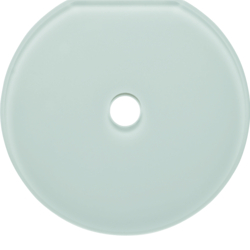 Berker 109409, Glas-end-cover for rotary switch, polarw, 4011334440314