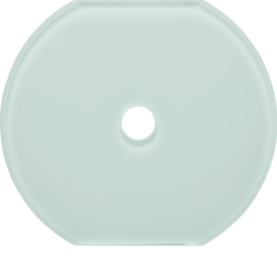 Berker 109509, Glas-middle-cover for rotary switch, pol, 4011334440321