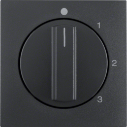 Berker 1096160600, C p rot knb 3-s sw, ne pos, B.3/B.7, ant, 4011334508144