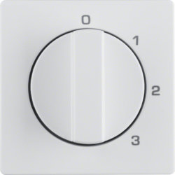 Berker 1096608900, C p rot knb 3-s sw ne pos, Q.1/Q.3 l w v, 4011334508212