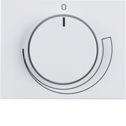 Berker 11357209, C/p w/setting knob for speed cont.-K.1 PW, 4011334274674
